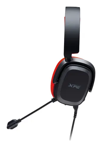 PRECOG STUDIO Auriculares Alámbrico Diadema Juego USB Tipo C Negro, Rojo - Imagen 2