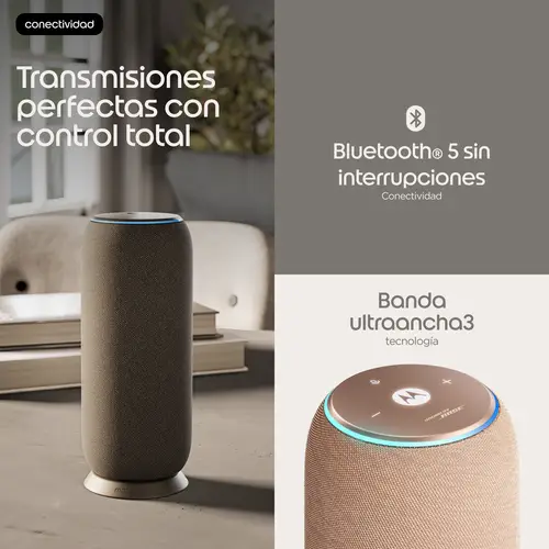 moto sound flow Altavoz monofónico portátil Gris pardo 30 W - Imagen 6