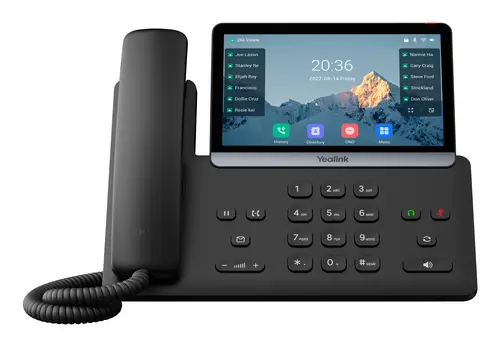 T77U teléfono IP Negro LCD - Imagen 1