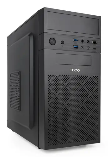 Caja Minitorre Micro-ATX ISOBOX ULTRA, Negra - Imagen 1