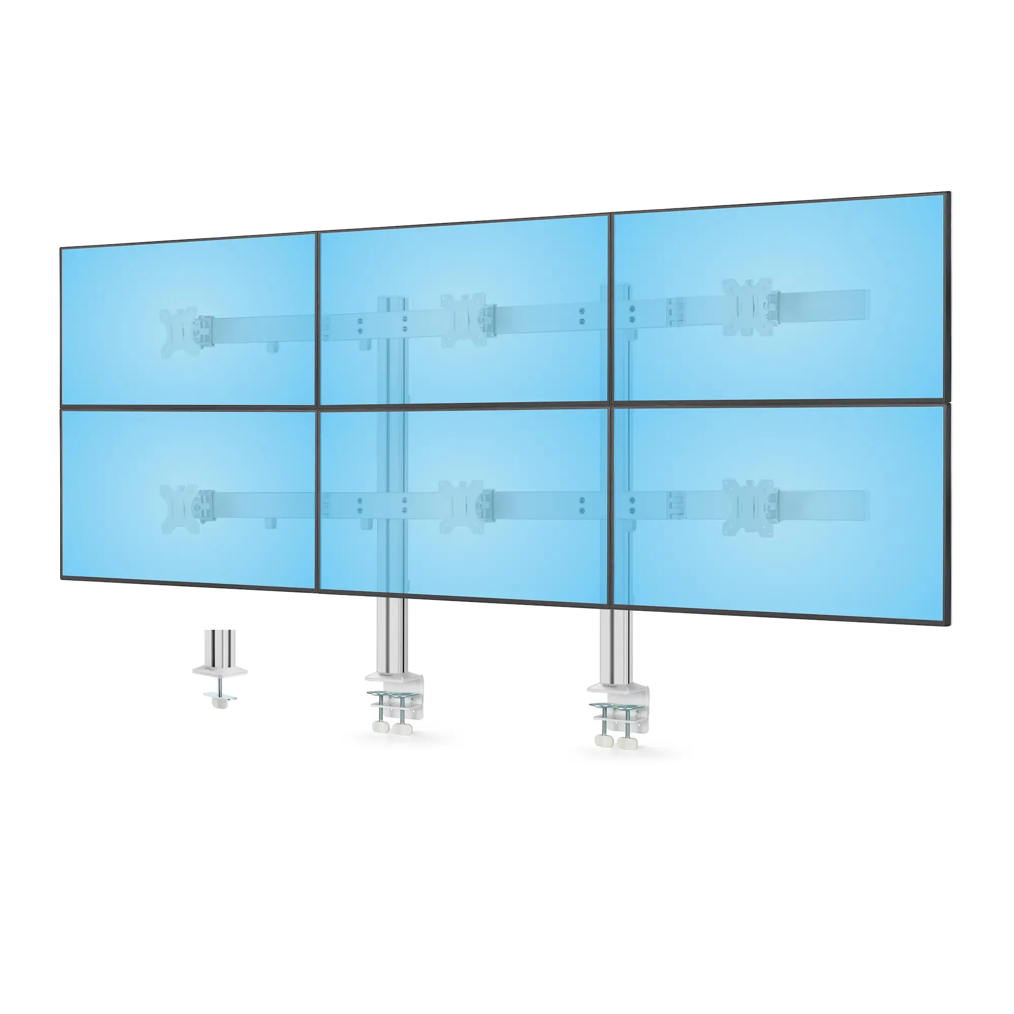 6-MONITOR-ARM-A soporte para monitor 81,3 cm (32") Escritorio Bla..