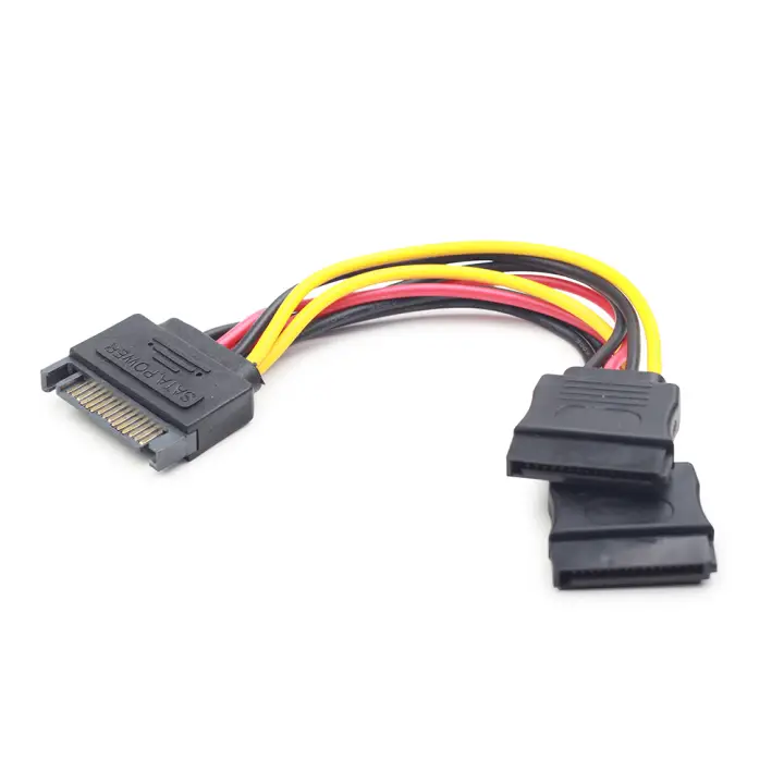 CC-SATAM2F-01 cable de SATA 0,15 m Multicolor
