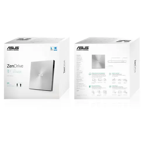 ZenDrive U9M unidad de disco óptico DVD±RW Plata - Imagen 6