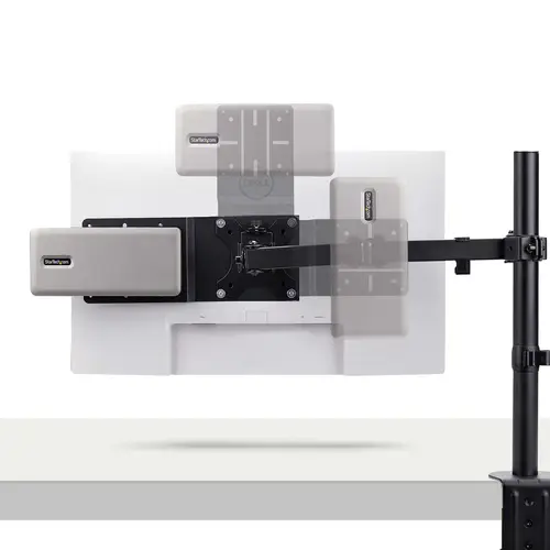 Soporte Bracket de Montaje VESA Compatible con 75x75/100x100 para NUC/Thin Client/Docking Stations - Soporte VESA para Mini PC - Imagen 5