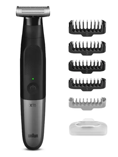 XT5100 cortadora de pelo y maquinilla Negro, Plata - Imagen 1
