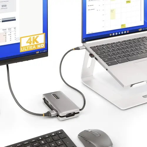 Adaptador Multipuertos USB-C - HDMI 4K a 60Hz VGA - Hub Ladrón USB de 3 Puertos - Power Delivery de Paso de 100W - GbE - Docking Station USB Tipo C de Viajes - Cable de 30cm - Imagen 12