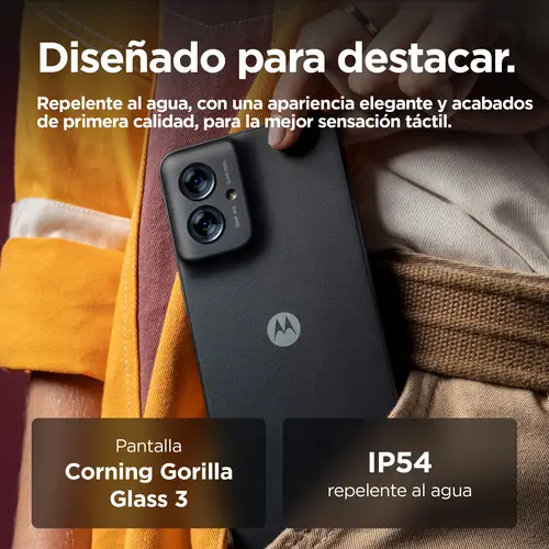 moto g55 5G 16,5 cm (6.49") SIM doble Android 14 USB Tipo C 8 GB 256 GB 5000 mAh Gris - Imagen 7