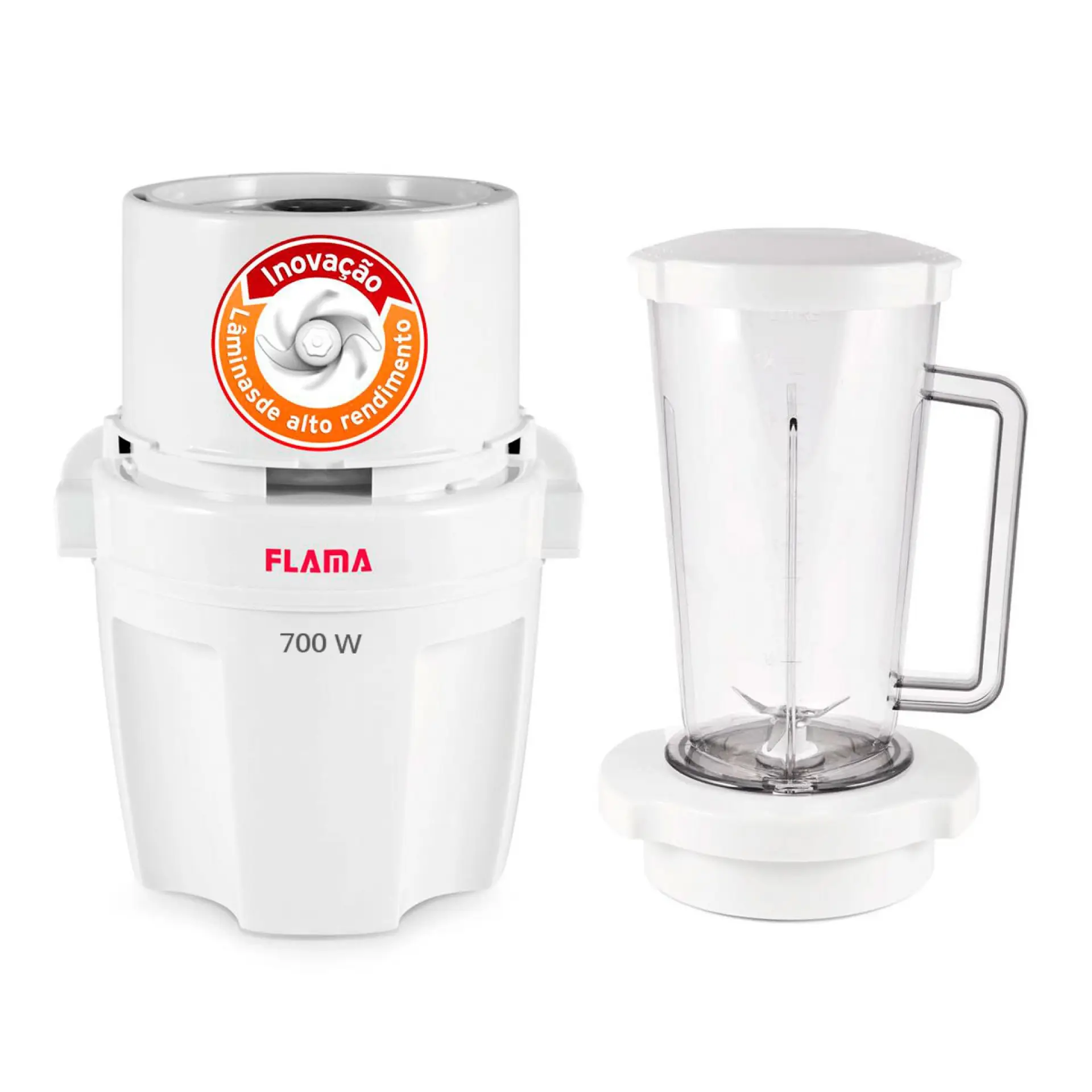 1706FL picadora eléctrica de alimentos 0,2 L 700 W Blanco