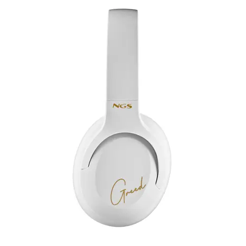 ARTICA GREED Auriculares Inalámbrico y alámbrico Diadema Llamadas/Música USB Tipo C Bluetooth Blanco - Imagen 2