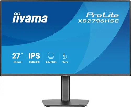 ProLite XB2796HSC-B1 pantalla para PC 68,6 cm (27") 1920 x 1080 Pixeles Full HD LED Negro - Imagen 2