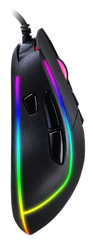 DeepDarth ratón Juego USB tipo A Óptico 6400 DPI - Imagen 2
