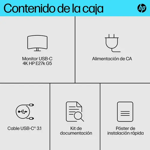 E-Series Monitor USB-C 4K E27k G5 - Imagen 5