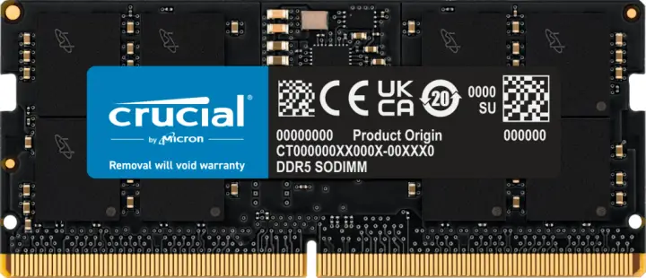 CT16G48C40S5 módulo de memoria 16 GB 1 x 16 GB DDR5 4800 MHz