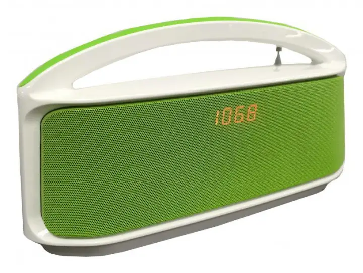PD-40 BT altavoz portátil o de fiesta Altavoz portátil estéreo Verde, Blanco 10 W
