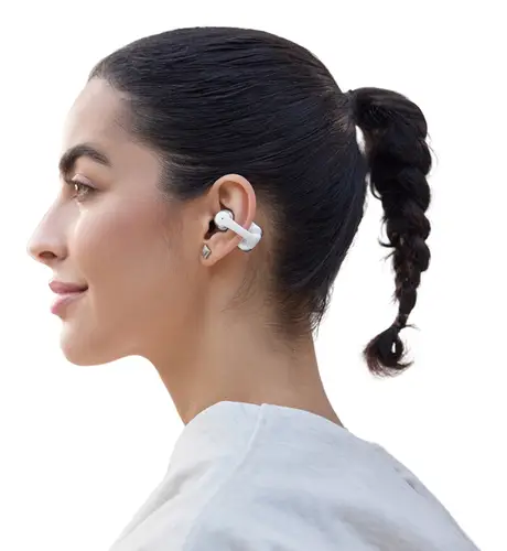 OpenDots 2 Auriculares Inalámbrico Clip de oreja Llamadas/Música/Deporte/Uso diario Bluetooth Gris - Imagen 4
