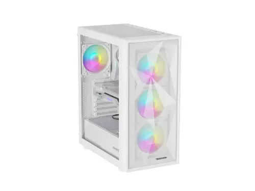 Diaxid 605 ARGB Midi Tower Blanco - Imagen 7