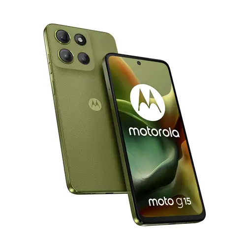 moto g15 17,1 cm (6.72") SIM doble Android 15 4G USB Tipo C 8 GB 128 GB 5200 mAh Verde - Imagen 1
