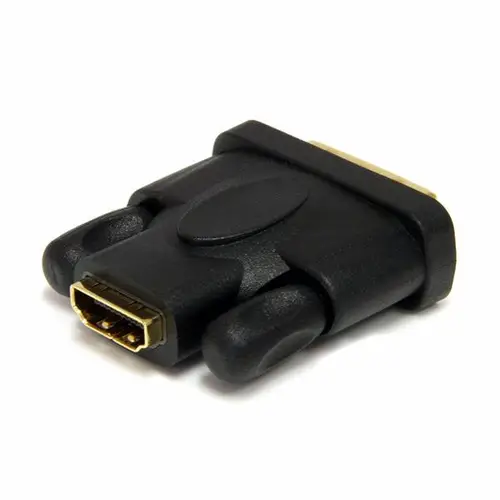 Adaptador HDMI a DVI - DVI-D Macho - HDMI Hembra - Conversor - Negro - Imagen 2