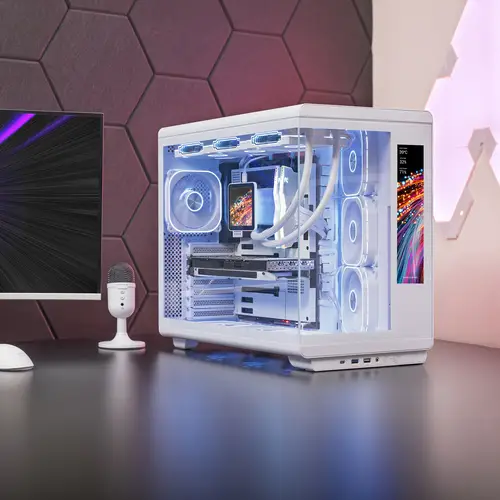 MCREVMAXW carcasa de ordenador Midi Tower Blanco - Imagen 4