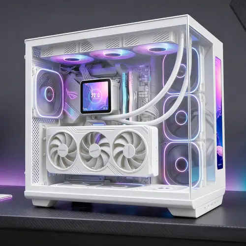 MCREVMAXW carcasa de ordenador Midi Tower Blanco - Imagen 3