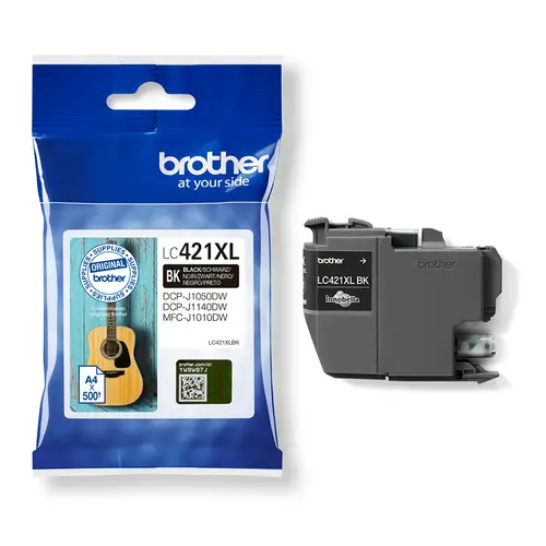 LC-421XLBK cartucho de tinta 1 pieza(s) Original Alto rendimiento (XL) Negro - Imagen 3