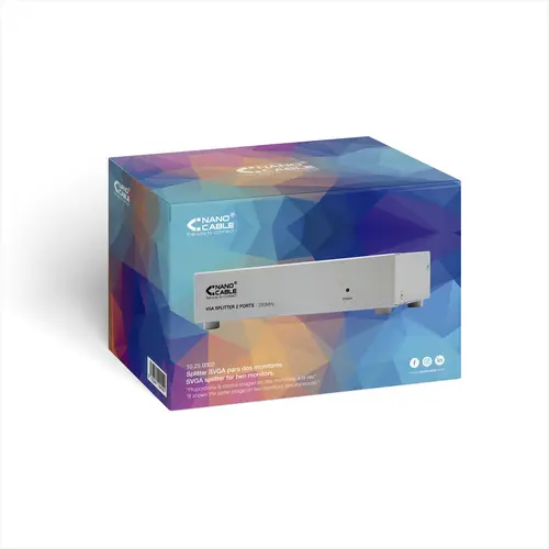 VGA DUPLICADOR PARA 2 MONITORES CON ALIM. - Imagen 6