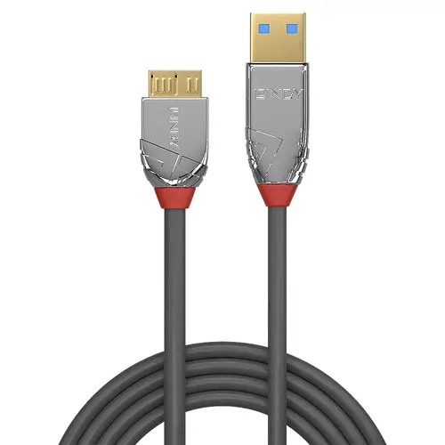 36658 cable USB USB 3.2 Gen 1 (3.1 Gen 1) 2 m USB A Micro-USB B Gris - Imagen 2