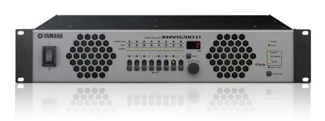 XMV8280 amplificador de audio 8.0 canales Multifunción Negro, Pl..