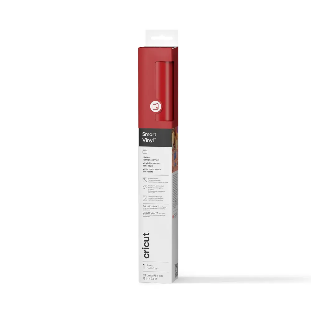 Smart Vinyl Permanente Rojo Mate