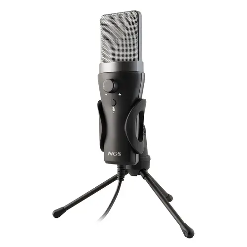 MS120 USB Negro Micrófono para crear podcasts - Imagen 6