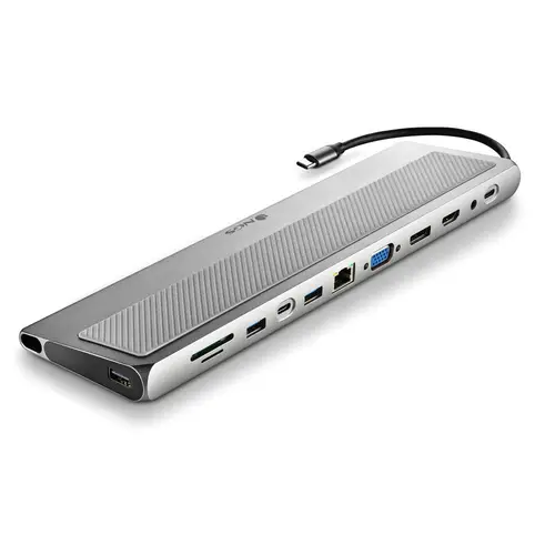 HUB USB NGS 12 PUERTOS USB 2.0 CON ADAPTADOR DE CORRIENTE WONDERDOCK12PRO - Imagen 2