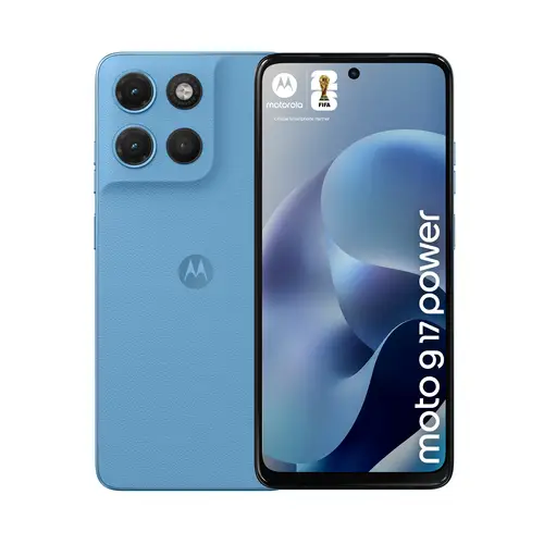 moto g17 power 17,1 cm (6.72") Ranura híbrida Dual SIM Android 15 USB Tipo C 4 GB 256 GB 6000 mAh Azul - Imagen 1