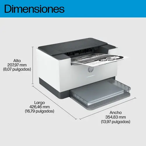 LaserJet M207dw Inalámbrico Blanco y negro Impresora, A doble cara - Imagen 6