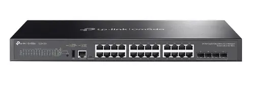 Omada SG5428X switch Gestionado L3 Gigabit Ethernet (10/100/1000) Negro - Imagen 1