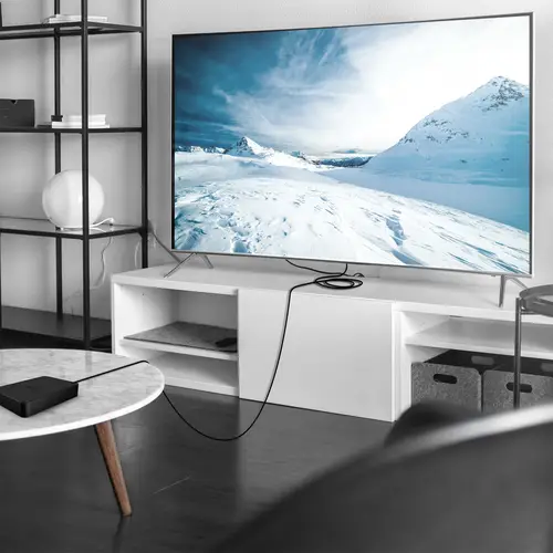 Cable HDMI V2.0 CCS Premium Alta Velocidad / Hec 4K@60Hz 18Gbps, A/M-A/M, Negro, 2.0m - Imagen 4