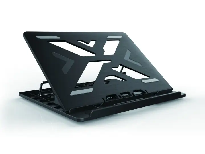 ERGO Laptop Cooling Stand Soporte para ordenador portátil Negro 39,6 cm (15.6")