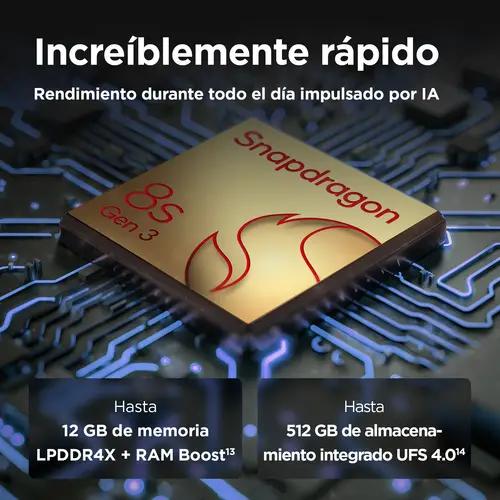 razr 50 Ultra 17,5 cm (6.9") SIM doble Android 14 5G USB Tipo C 12 GB 512 GB 4000 mAh Marina - Imagen 21