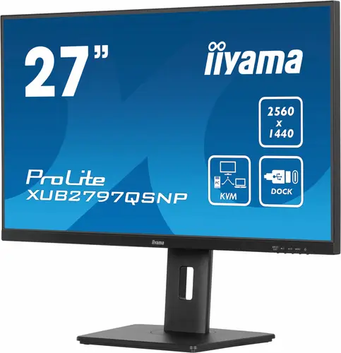 ProLite XUB2797QSNP-B1 pantalla para PC 68,6 cm (27") 2560 x 1440 Pixeles Wide Quad HD LED Negro - Imagen 5