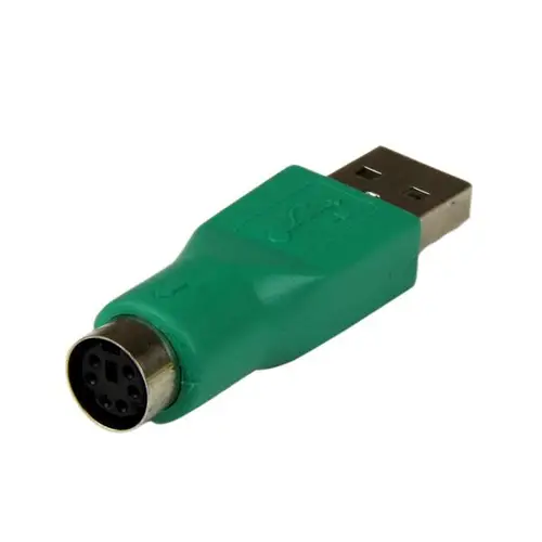 Adaptador Ratón conector PS/2 PS2 MiniDIN a USB - Macho USB - Hembra Mini-DIN - Imagen 2