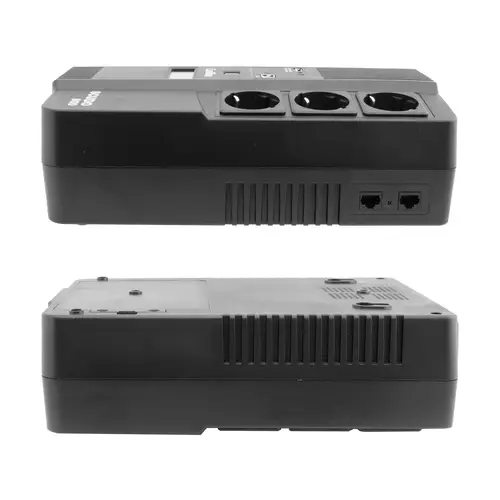 Scudo 3 LCD 800VA sistema de alimentación ininterrumpida (UPS) Línea interactiva 0,8 kVA 480 W 6 salidas AC - Imagen 3
