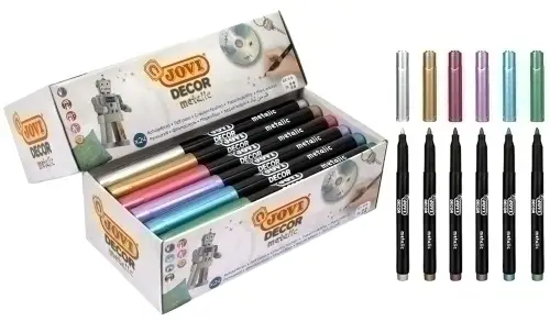 ROTUL.JOVI DECOR METALIC CAJA 24