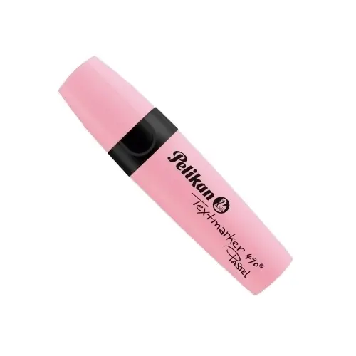 ROTUL.FLUOR PELIKAN 490  PASTEL ROSA - Pack de 10 unidades