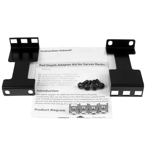 Juego Adaptador de Profundidad de Carril para Racks de Servidores - 1U - Imagen 5