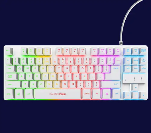 GXT 833W Thado teclado Juego USB QWERTY Español Blanco - Imagen 7