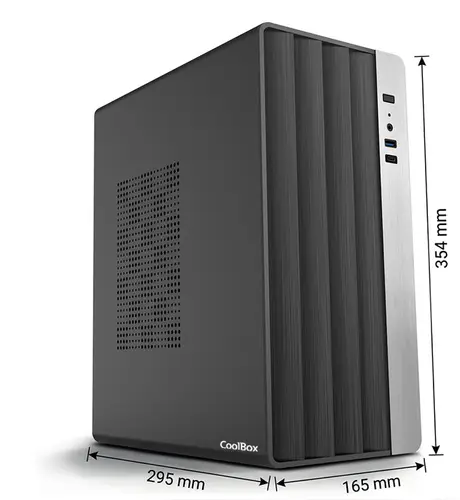 CAJA MATX M870 USB-C 3.2 GEN1 FTE.500W BASIC500GR 0.8MM - Imagen 11