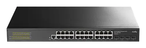 GS2024S2 switch Gestionado L2/L3 Gigabit Ethernet (10/100/1000) 1U Negro - Imagen 1