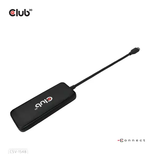 CSV-1548 hub de interfaz USB 3.2 Gen 1 (3.1 Gen 1) Type-C Negro - Imagen 5