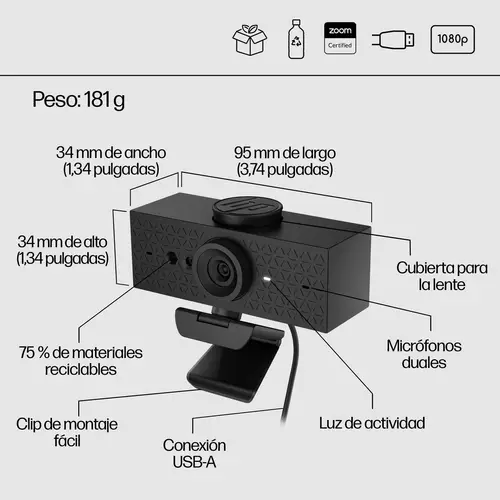 Cámara web 620 FHD - Imagen 20