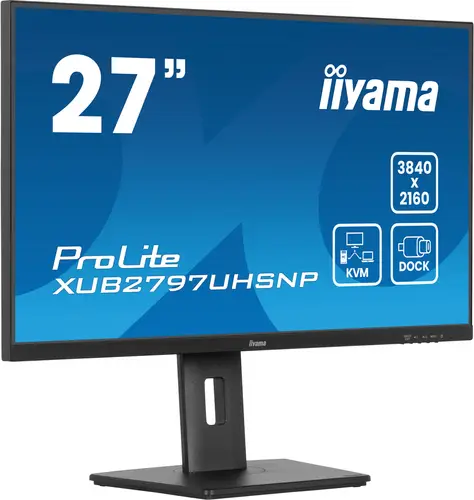 ProLite XUB2797UHSNP-B1 pantalla para PC 68,6 cm (27") 3840 x 2160 Pixeles 4K Ultra HD LED Negro - Imagen 3