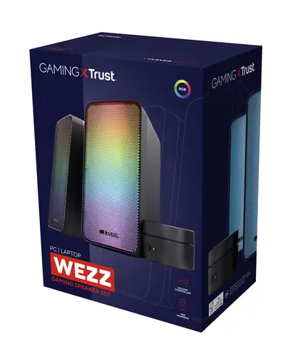 GXT 611 Wezz conjunto de altavoces 6 W PC/ordenador portátil Negro 2.0 canales 3 W - Imagen 8